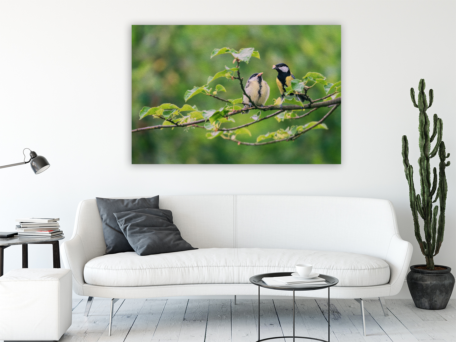 Wandbild Kleiner Vogel