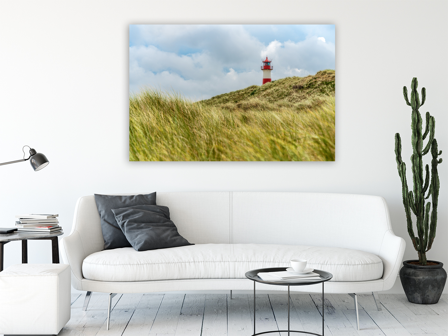 Wandbild Leuchtturm List Ost