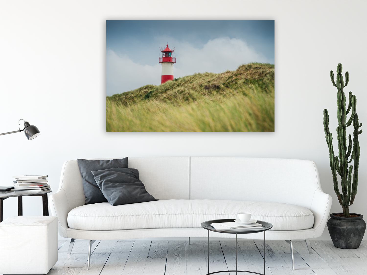 Wandbild Leuchtturm List Ost